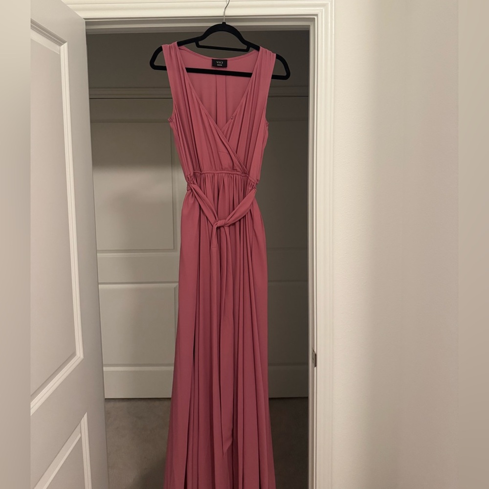 Vici Rose/Pink Maxi Dress for Bridesmaids
